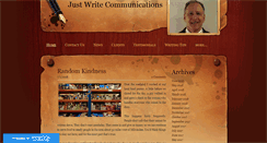 Desktop Screenshot of justwrite15.com